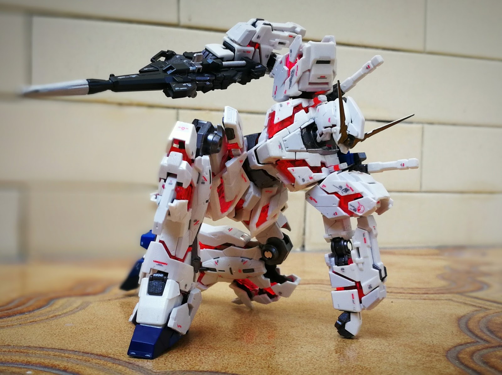 Bandai Hobby RG 1/144 Unicorn Gundam Figure for sale online 