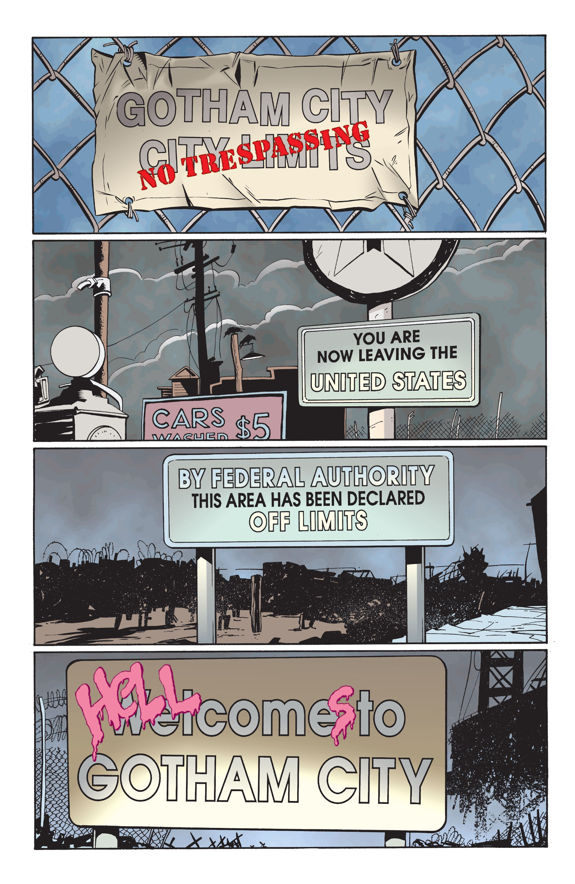Read online Batman: No Man's Land (2011) comic -  Issue # TPB 1 - 8
