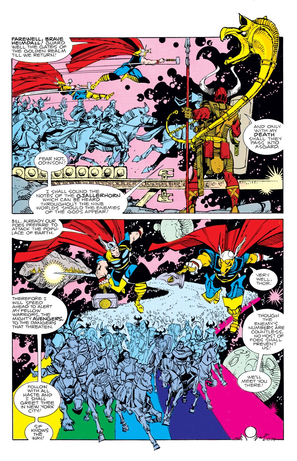 Read online Thor (1966) comic -  Issue #350 - 9
