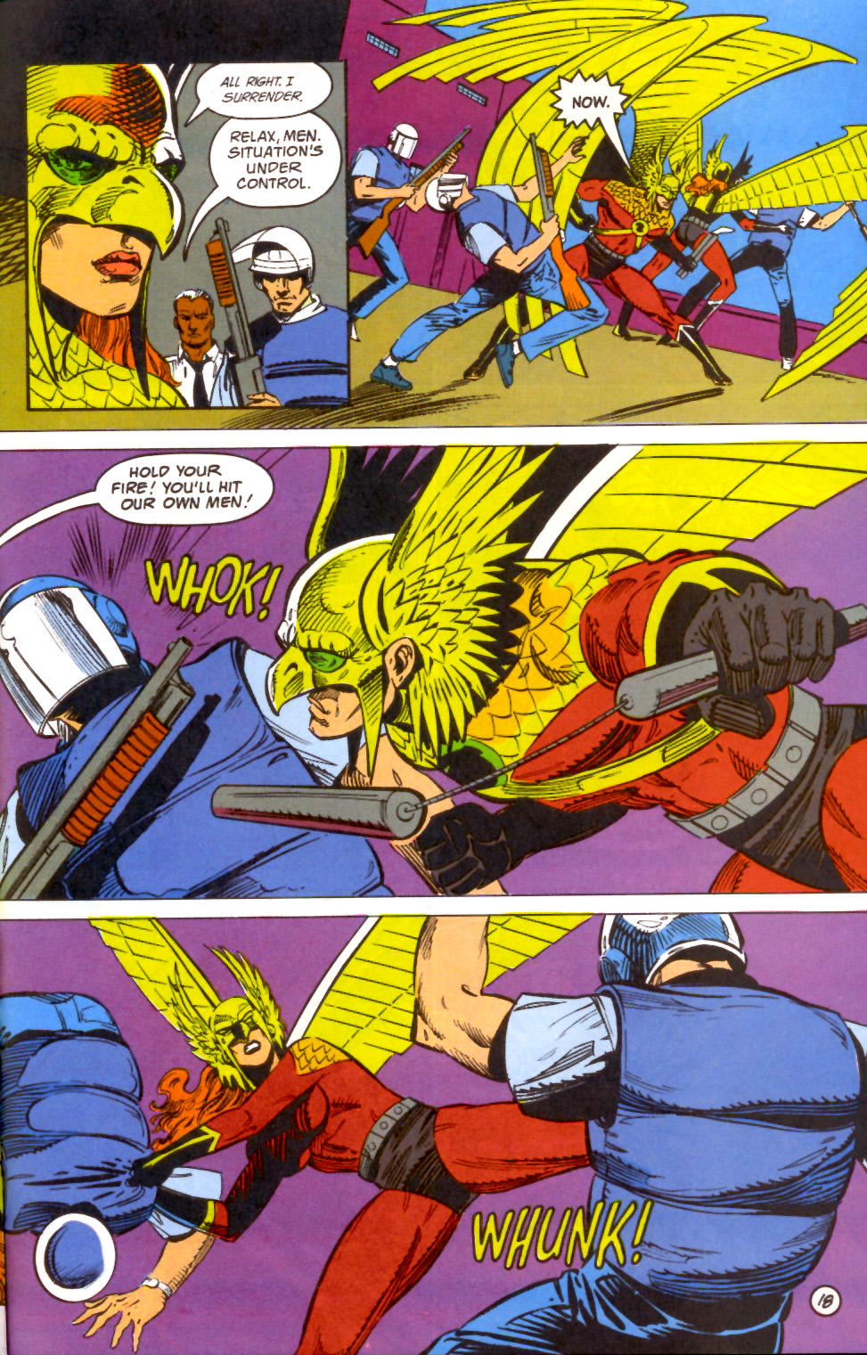 Read online Hawkworld (1990) comic -  Issue #28 - 19