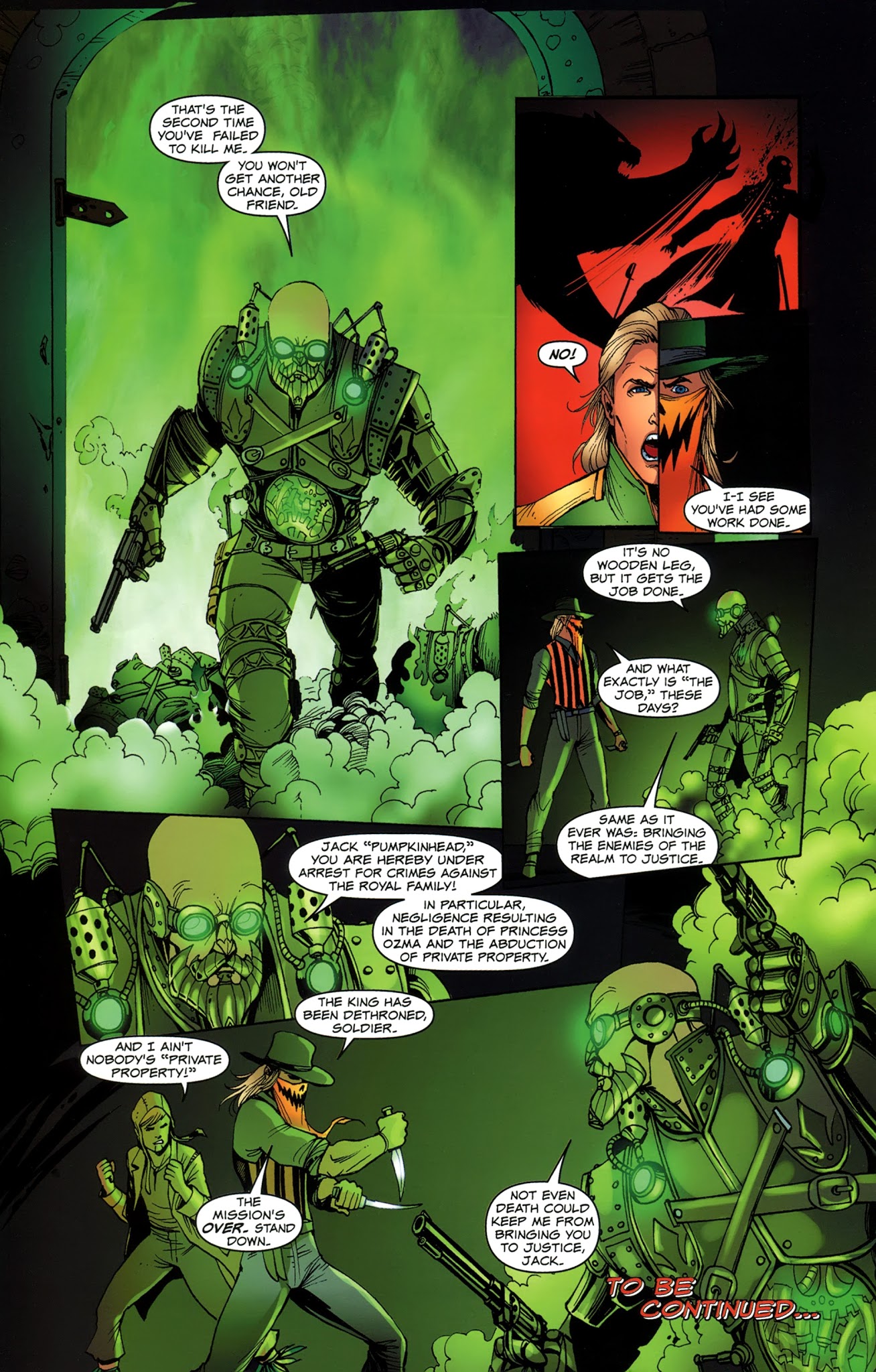 Read online Legend of Oz: The Wicked West comic -  Issue #7 - 22