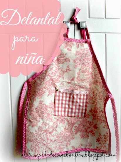 Delantal para niña