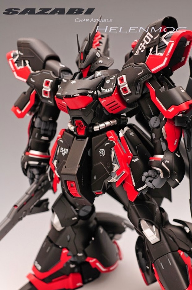 Painted Build: MG 1/100 MSN-04 Sazabi Ver. Ka - Gundam Kits Collection ...