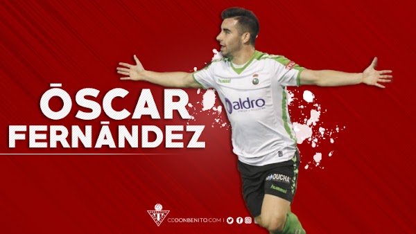 Oficial: El Don Benito ficha a Óscar Fernández Oficial: El Don Benito ficha a Óscar Fernández