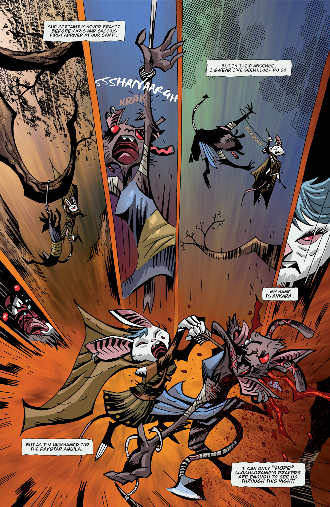 Read online The Mice Templar Volume 3: A Midwinter Night's Dream comic -  Issue #1 - 25