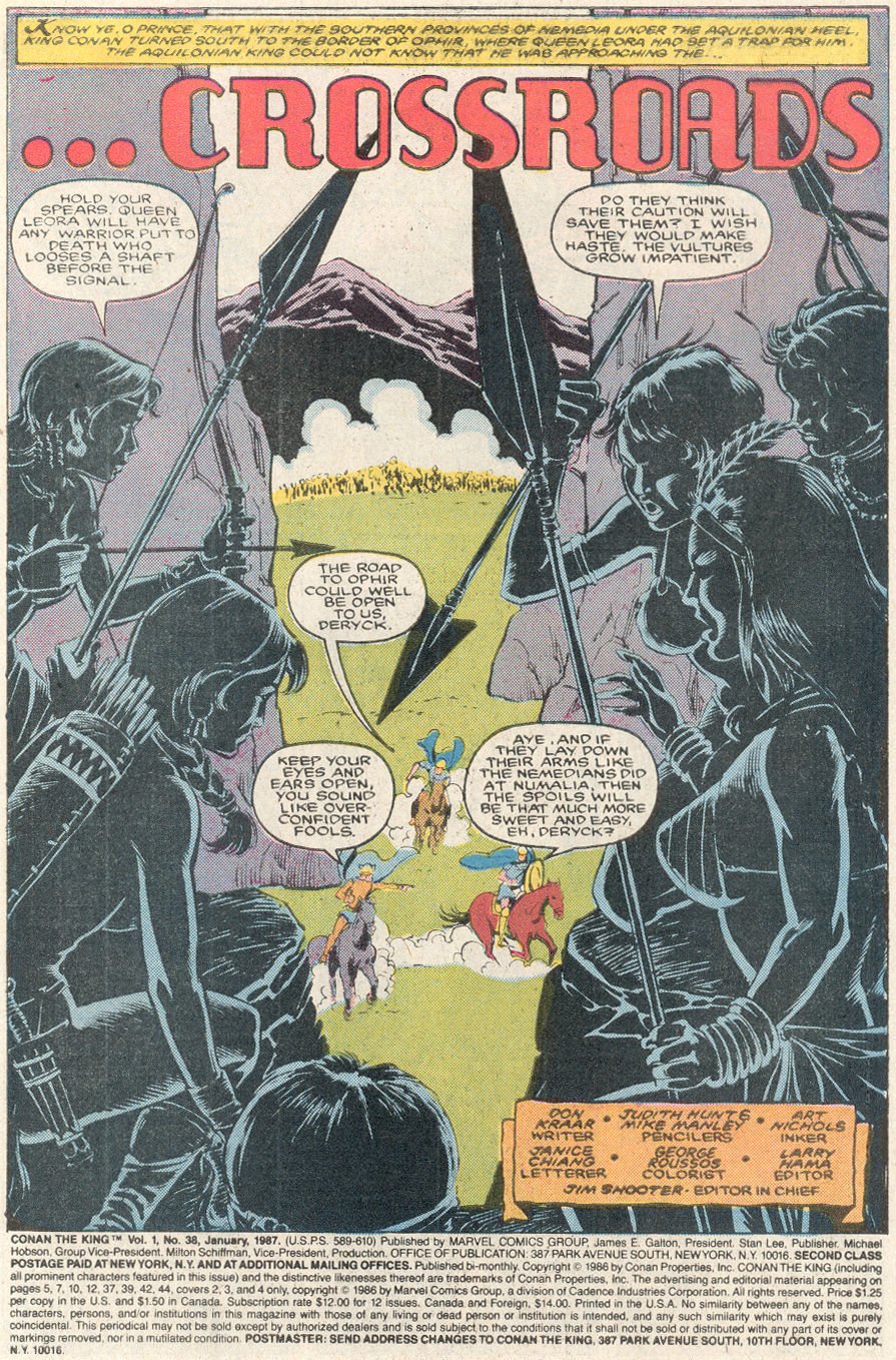 Conan the King Issue #38 #19 - English 2