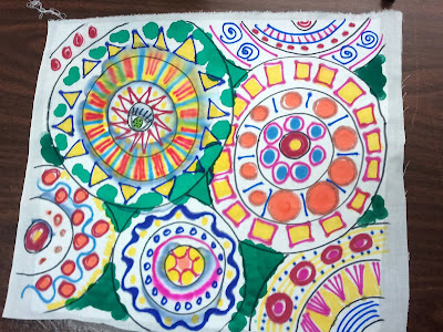 From Tonya's Studio: Permanent Markers and Rubbing Alcohol