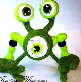 PATRON GRATIS MONSTRUO AMIGURUMI 38219