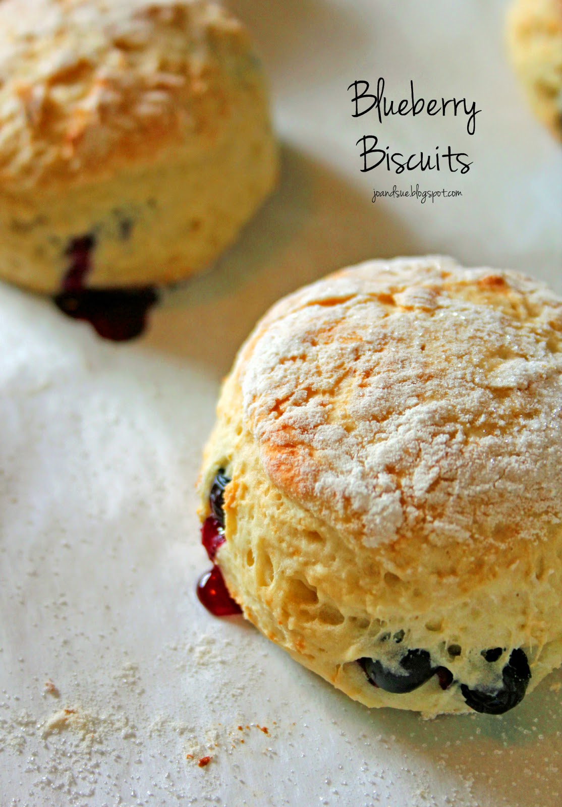 Jo and Sue Blueberry Biscuits