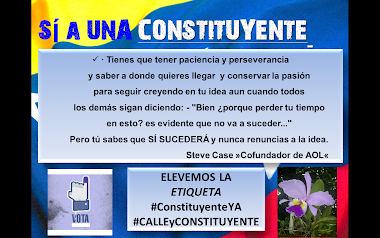 SÍ A UNA CONSTITUYENTE