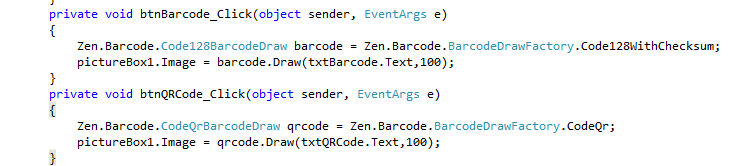 How to generate barcode or qrcode in c# | FinallyCode