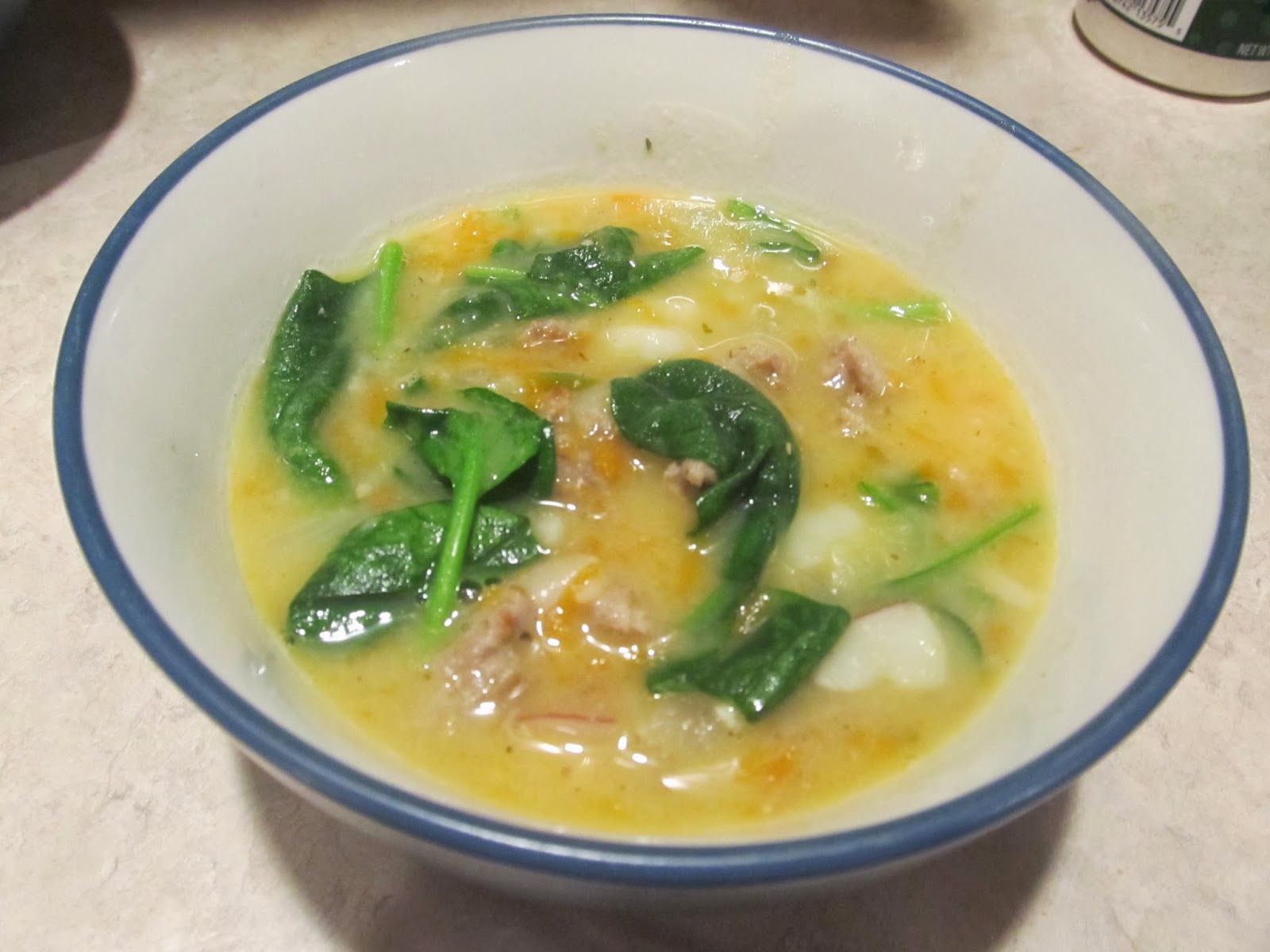 Keeza's Freezer Meals Zuppa Toscana