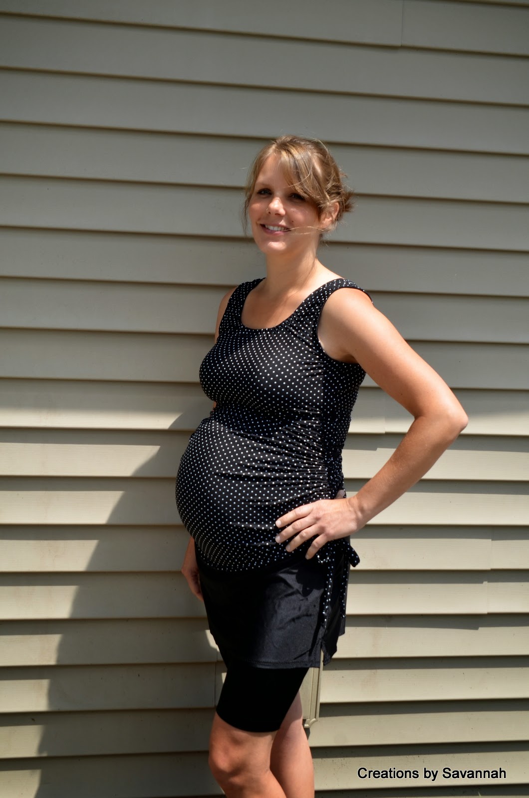 Maternity Scrunch Top (new pictures)
