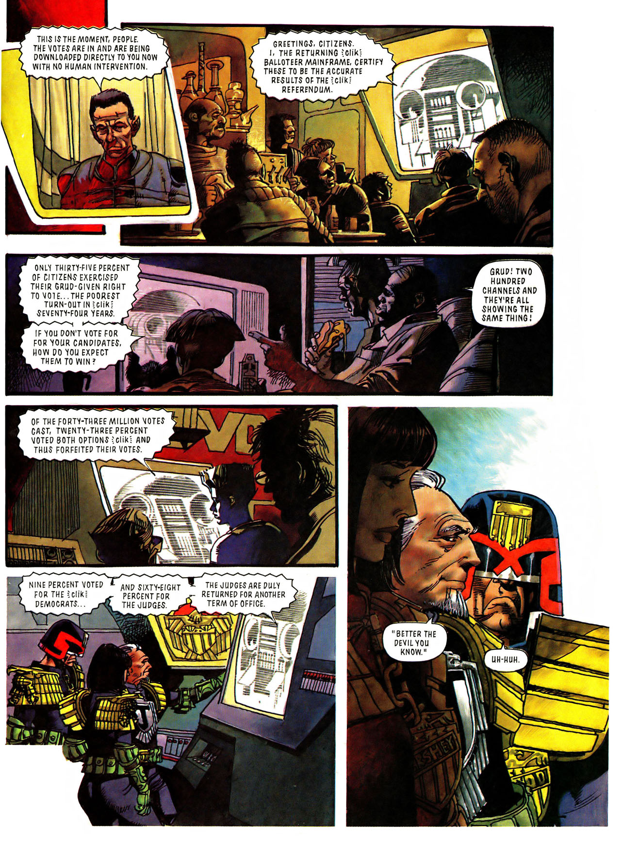 Read online Judge Dredd: The Complete Case Files comic -  Issue # TPB 16 (Part 2) - 77