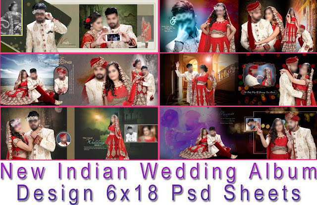 Indian Wedding Album Design