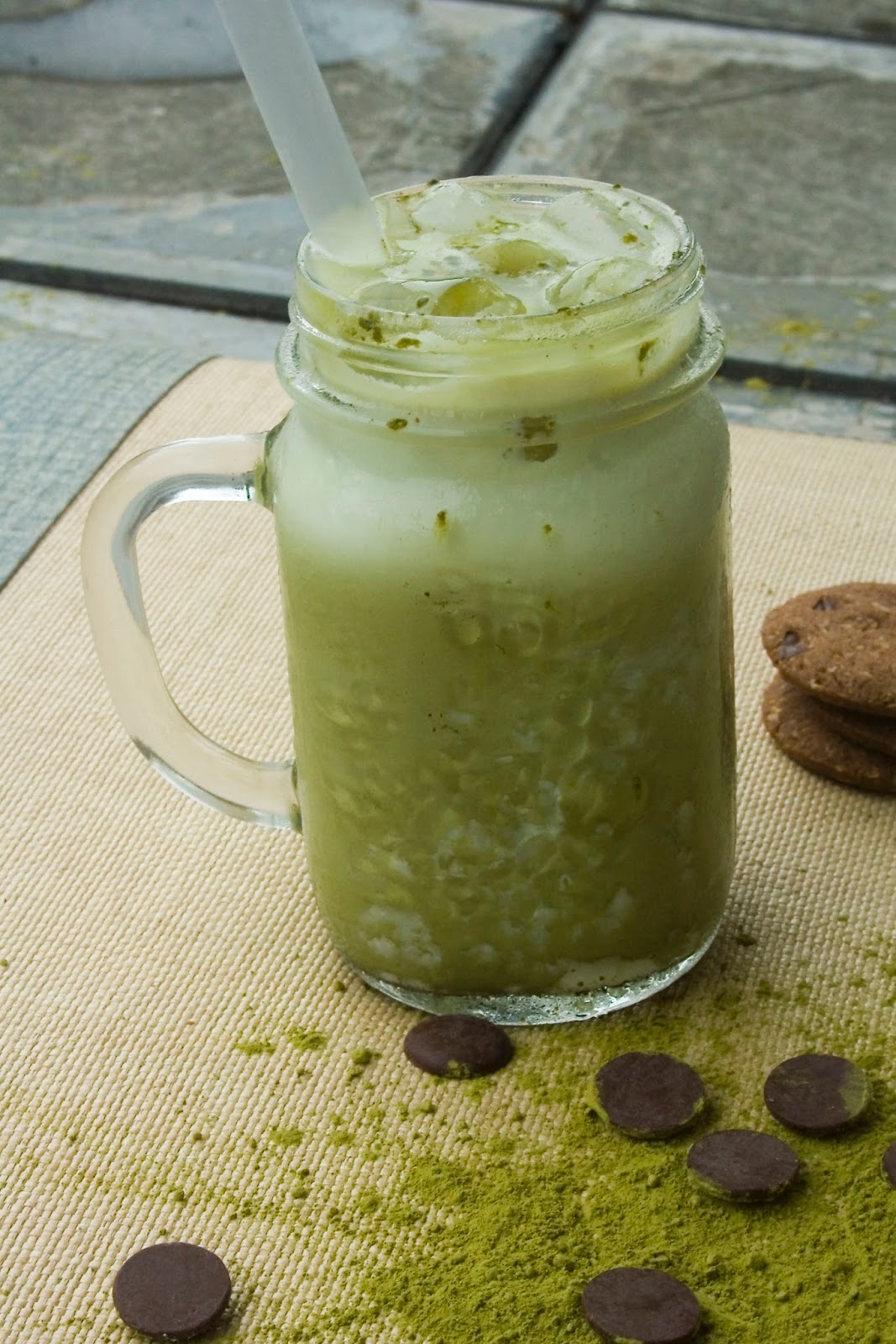 Iced Matcha Tea Latte A Tall Order