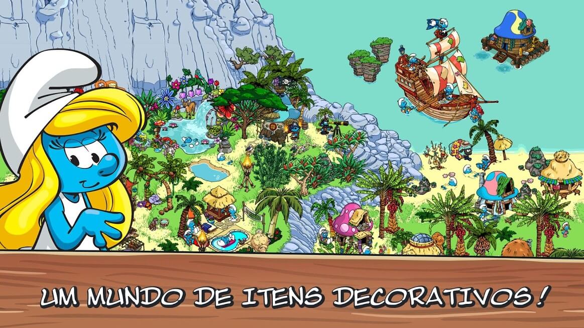 Smurfs Village MOD Dinheiro Infinito 2021 v 2.10.0