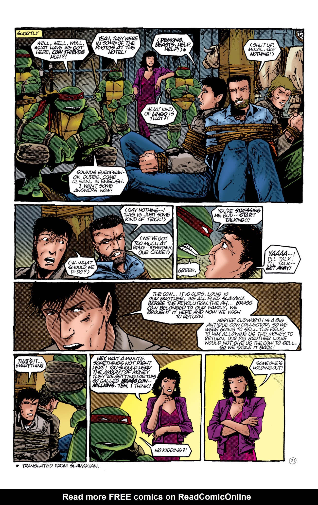 Read online Teenage Mutant Ninja Turtles Color Classics (2013) comic -  Issue #2 - 23