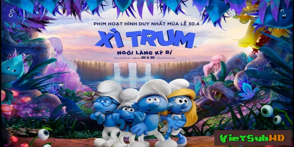 Phim Xì Trum 3: Ngôi Làng Kì Bí VietSub HD | Smurfs 3: The Lost Village 2017