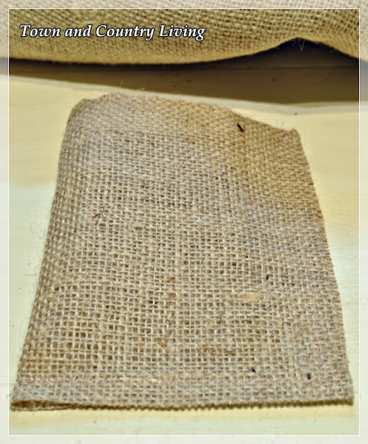 How to Make Little Burlap Bags Town & Country Living