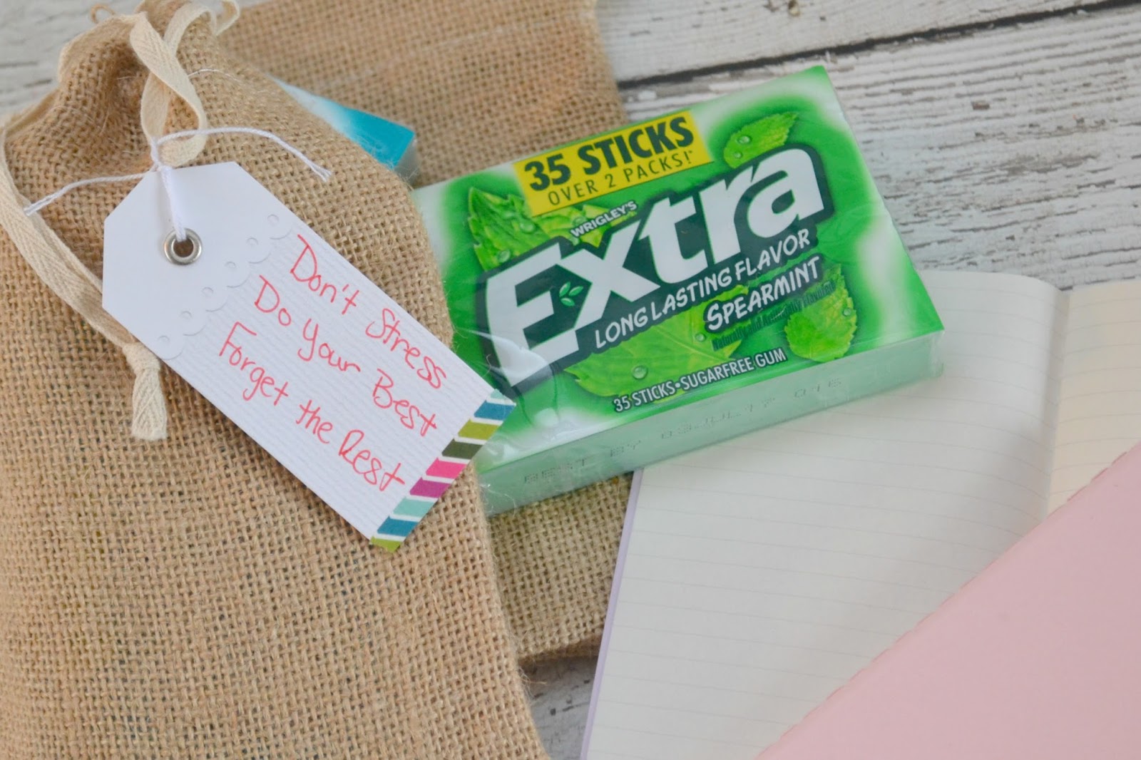 Inspirational Coworker Gift Bags with Extra® Gum Building Our Story