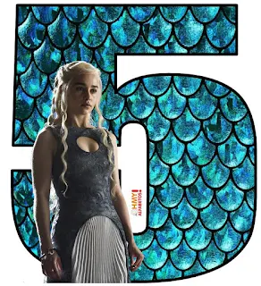 Abecedario Madre de Dragones. Mother of Dragons ABC.