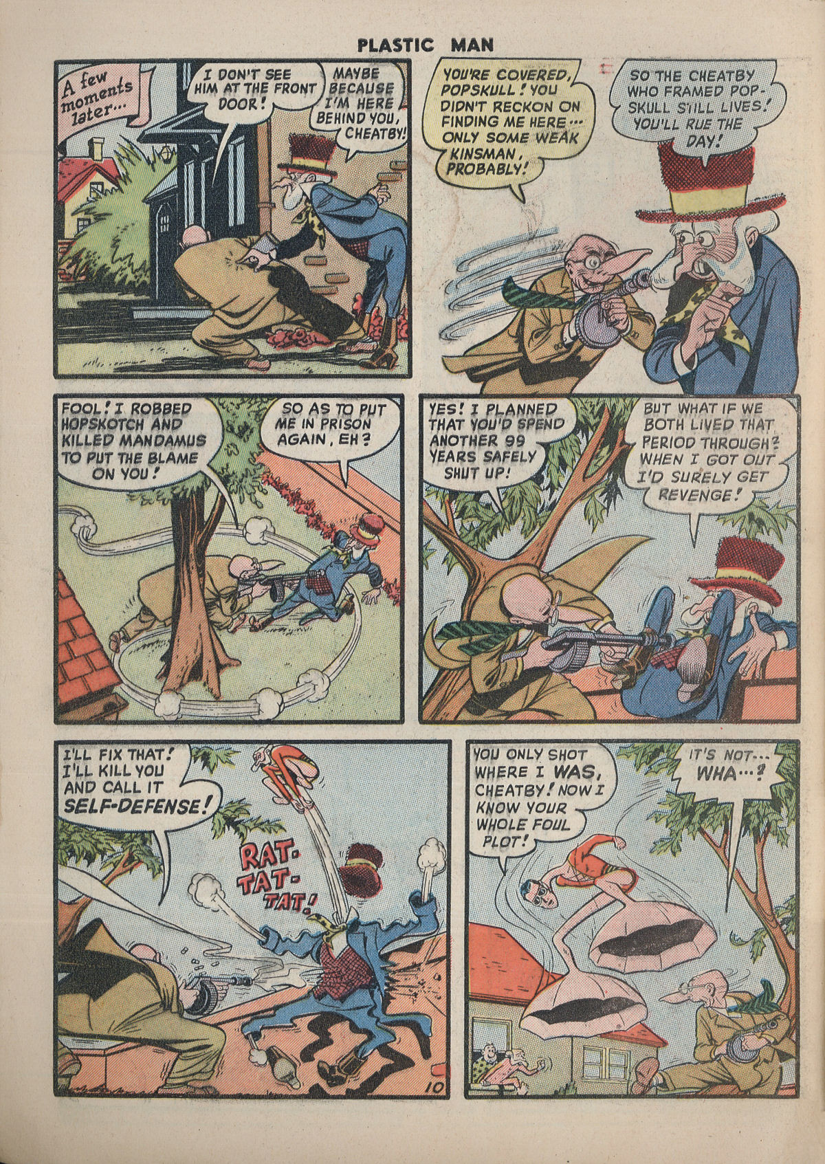 Read online Plastic Man (1943) comic -  Issue #18 - 33