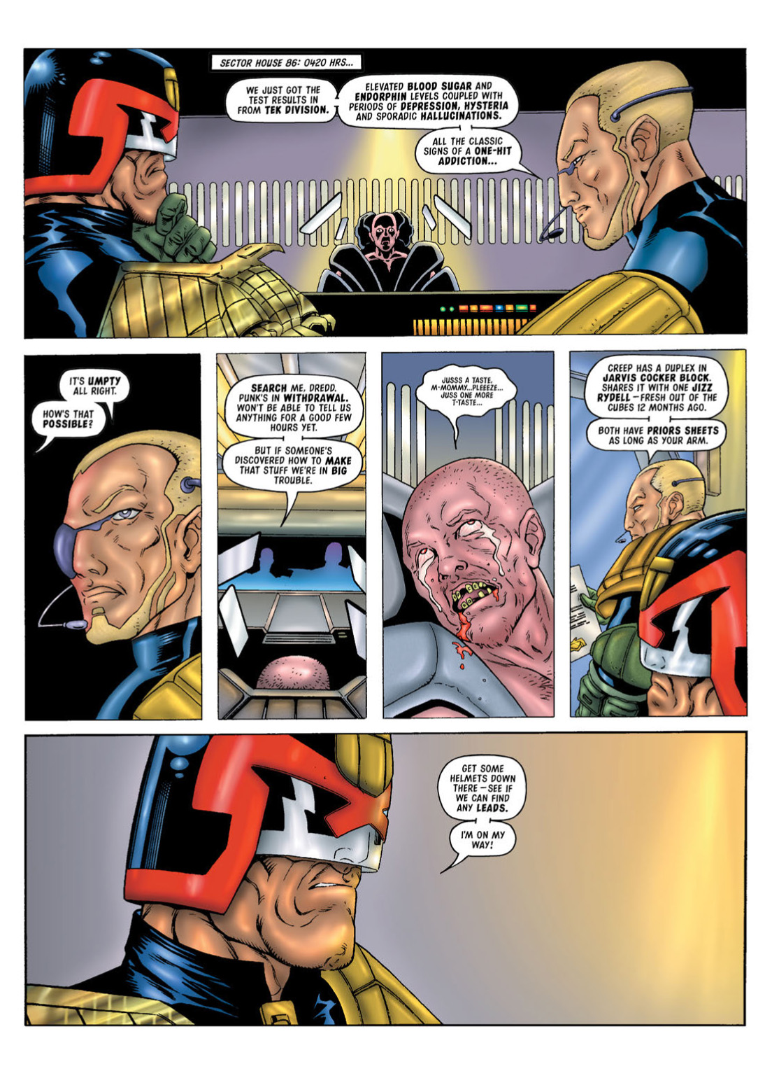 Read online Judge Dredd: The Complete Case Files comic -  Issue # TPB 25 - 219