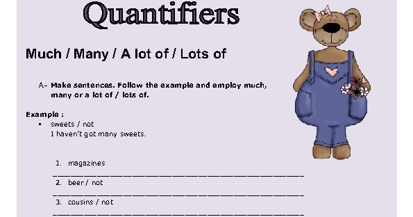 quantifiers worksheet 2 with answers quantifiers worksheet 2 with answers