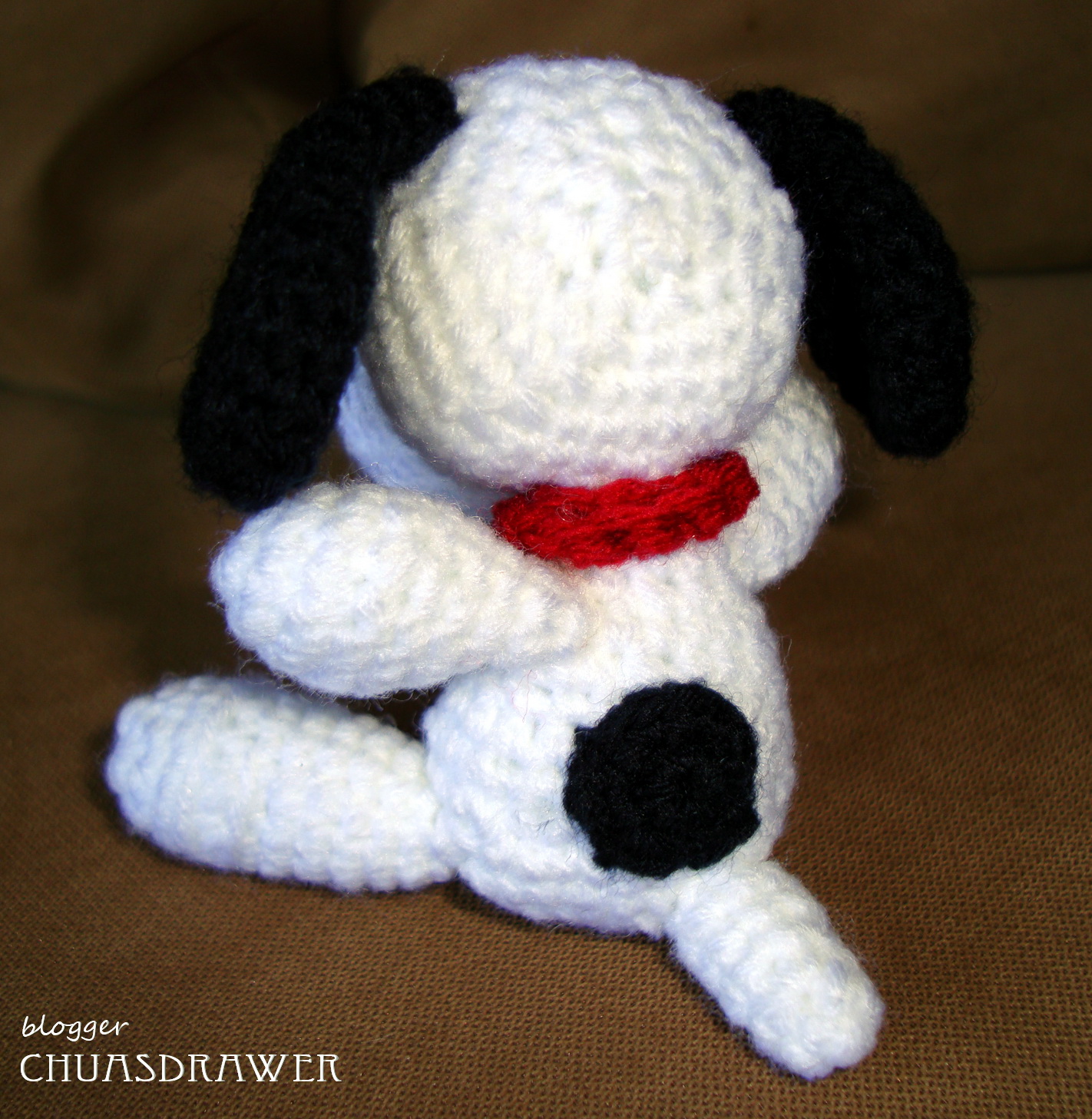 Chua's Drawer Amigurumi Teddy keychain & Snoopy