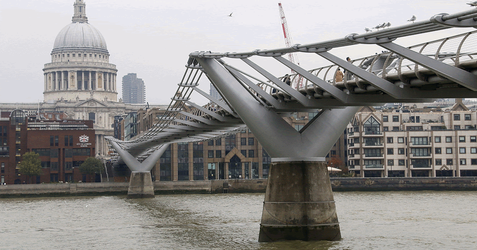 JibberJabberUK Sunday Snap The Wobbly Bridge