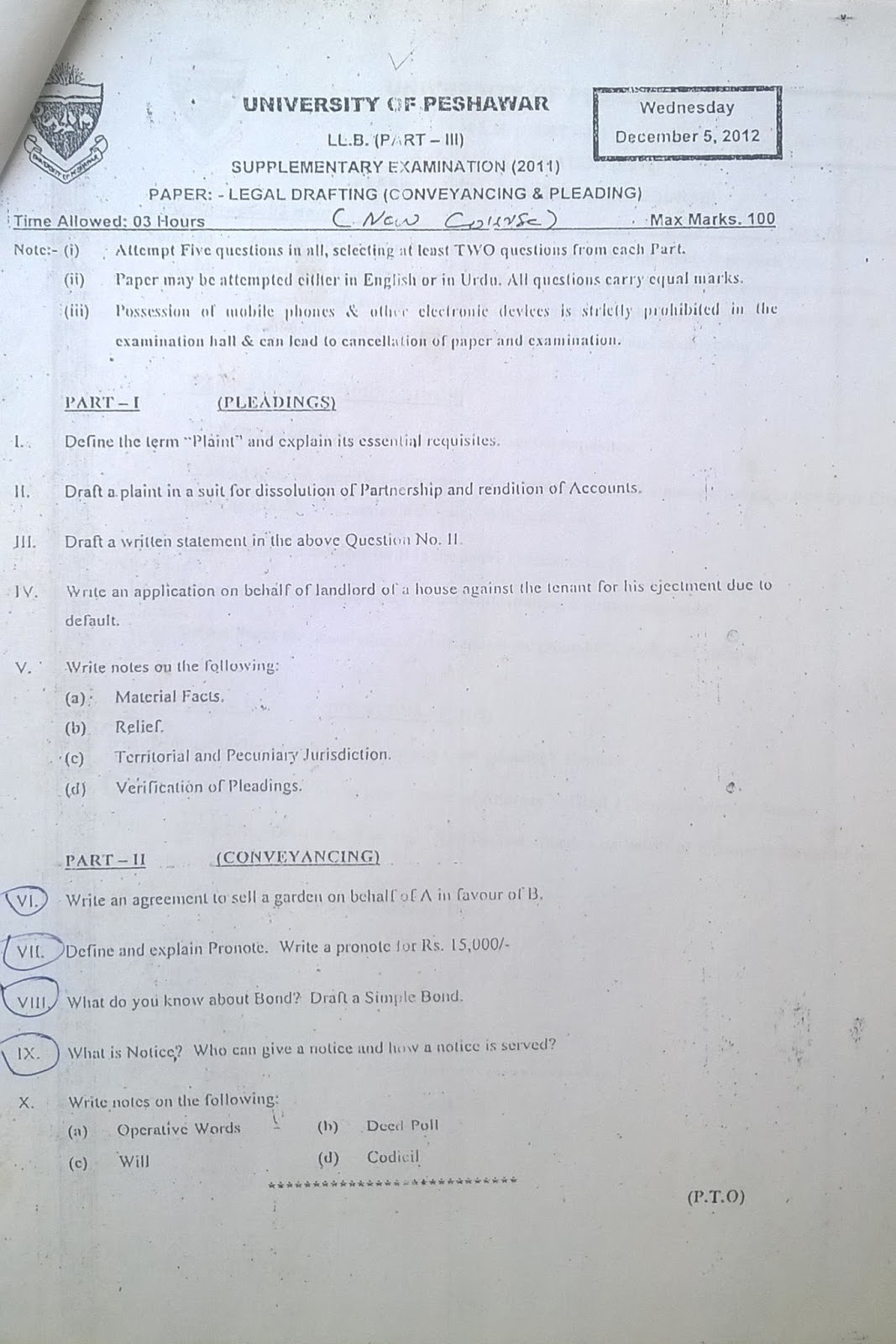 education pleading convincing papers define pleading