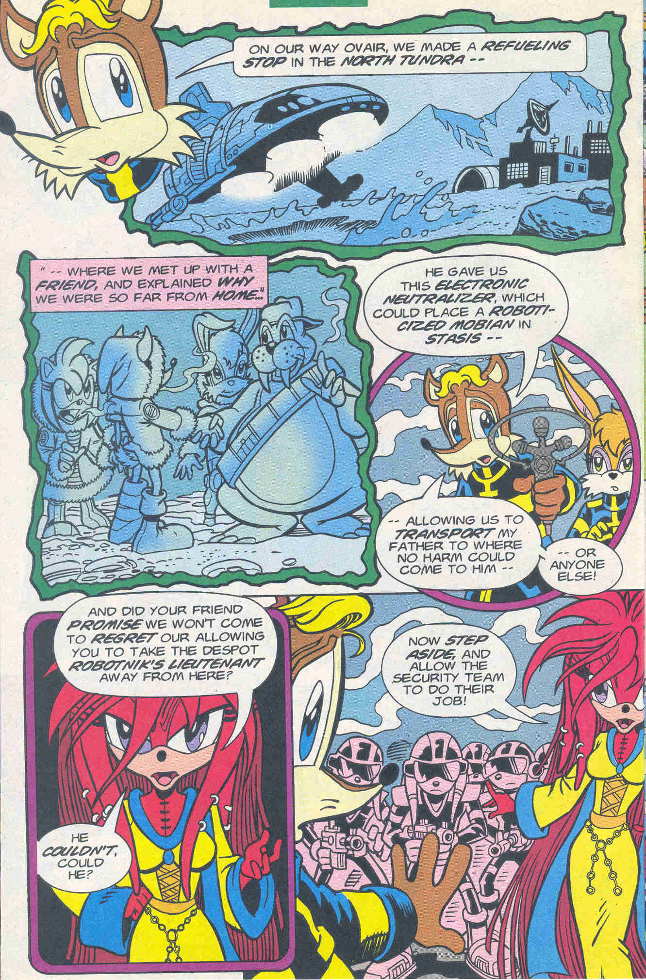 Read online Sonic The Hedgehog comic -  Issue #90 - 23