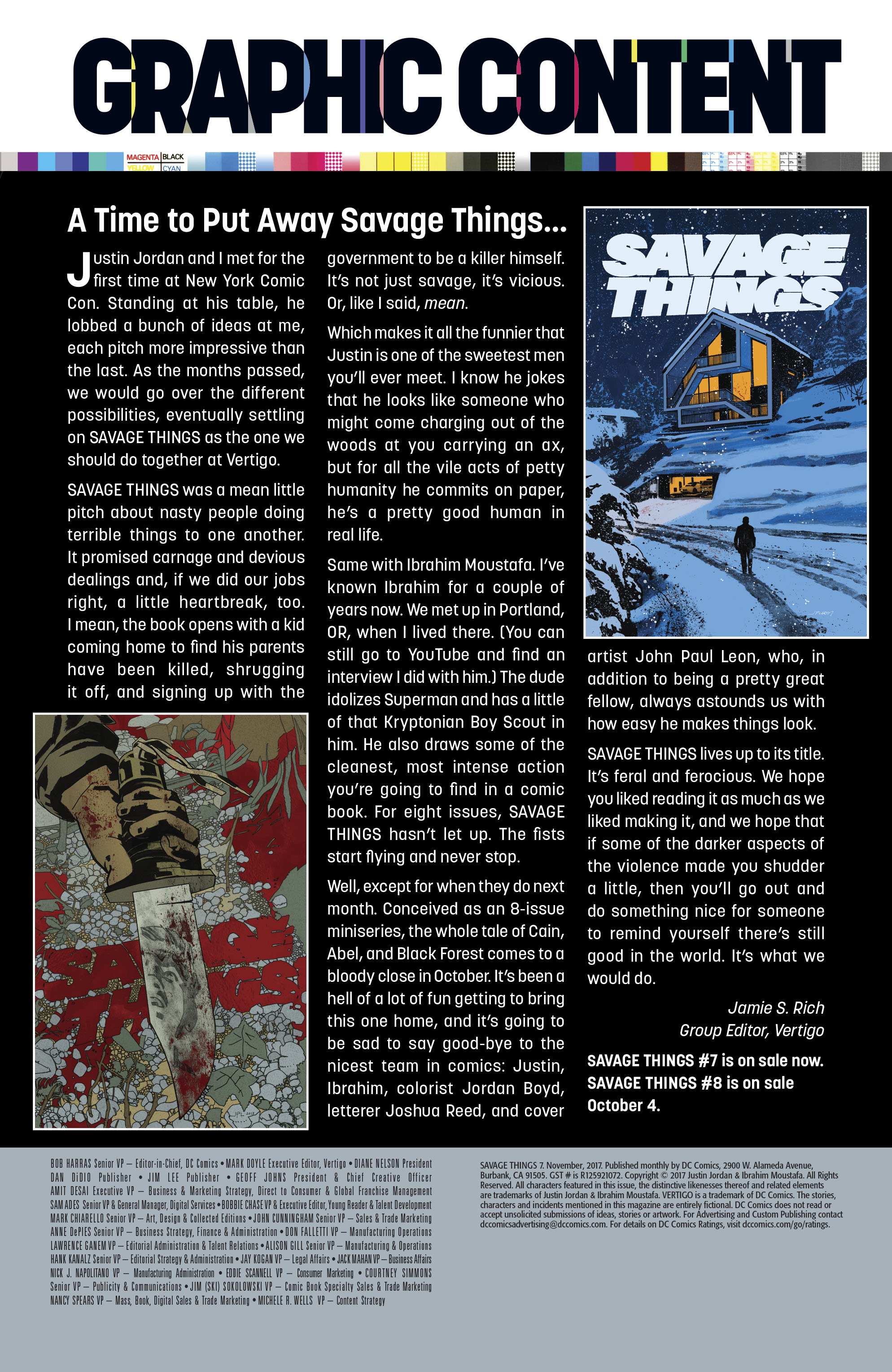 Read online Savage Things comic -  Issue #7 - 24