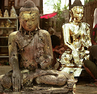 Brass Buddha casting