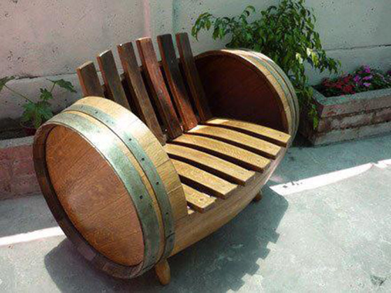 DECORAÇÃO COM BARRIL DE VINHO!!!