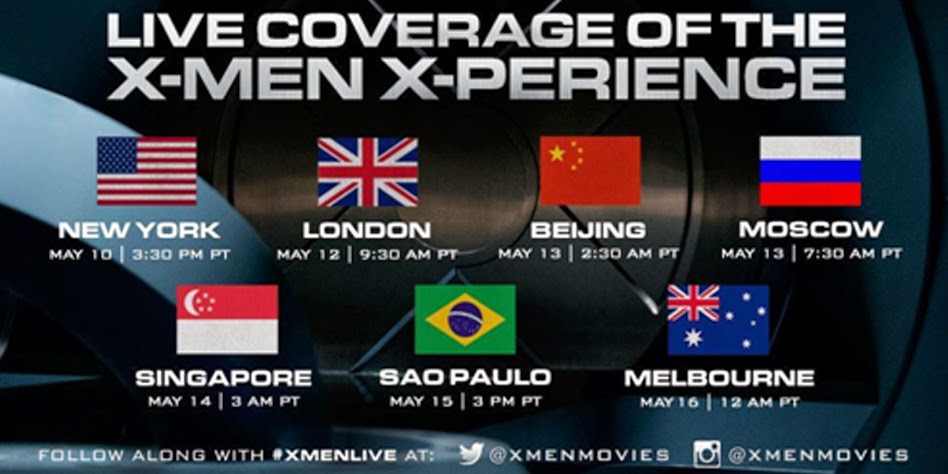 X-Men: Days of Future Past Global X-Perience!