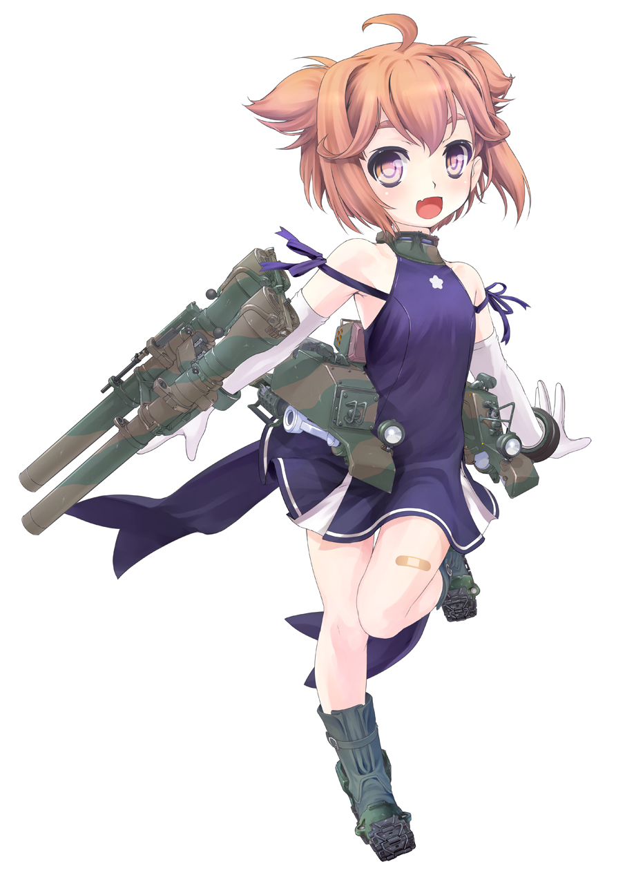 Japanese_VW: Armaments of the Japan Self-Defense Forces are personified