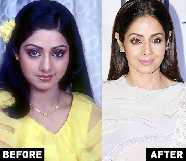 sridevi makeover