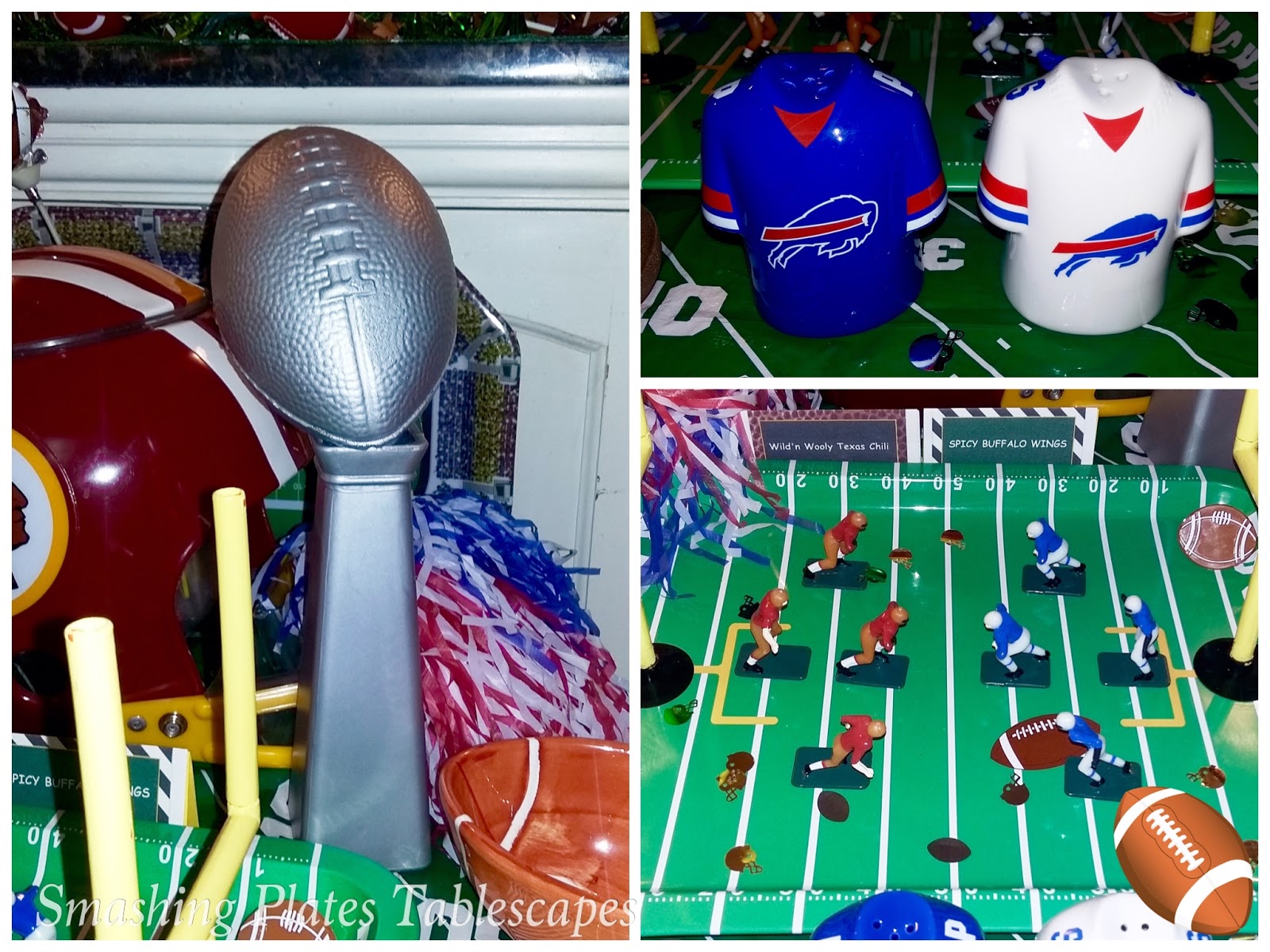 Smashing Plates Tablescapes Super Bowl LI Party