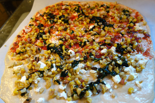 http://www.farmfreshfeasts.com/2012/11/swiss-chard-corn-and-feta-pizza-pizza.html