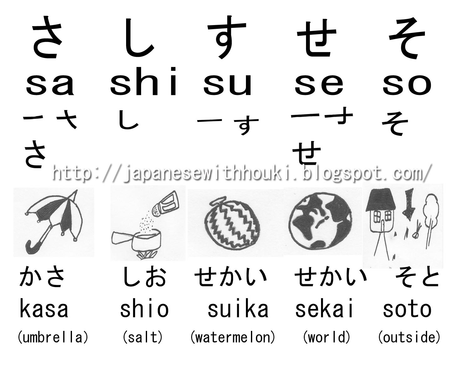 Let's study Japanese together with Houki Boshi! December 2011