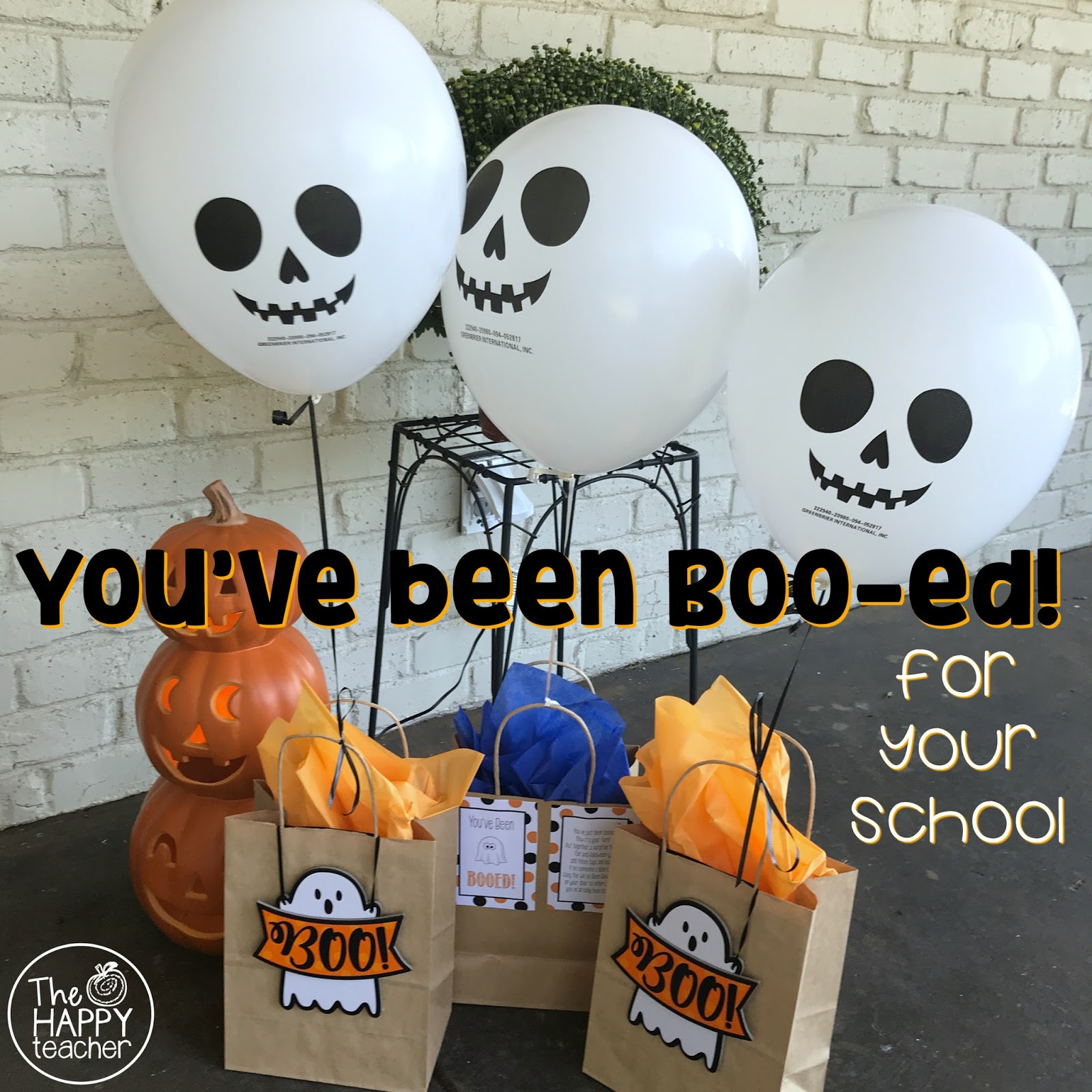 You�ve been BOOed Halloween idea! TheHappyTeacher