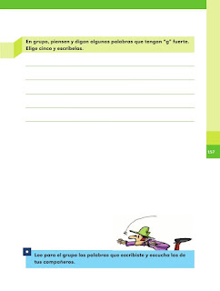 Apoyo Primaria Español 2do grado Bloque 4 lección 3 Las palabras y su escritura