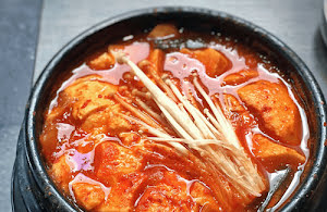 Tofu and Shrimp Soup