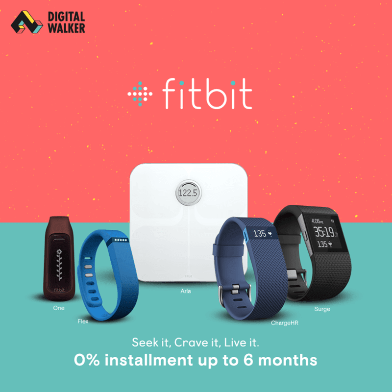Fitbit Now In The Philippines Thru Digital Walker! Time To Get Healthy Again!
