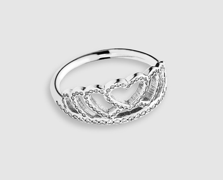 anillo princesa tiara pandora