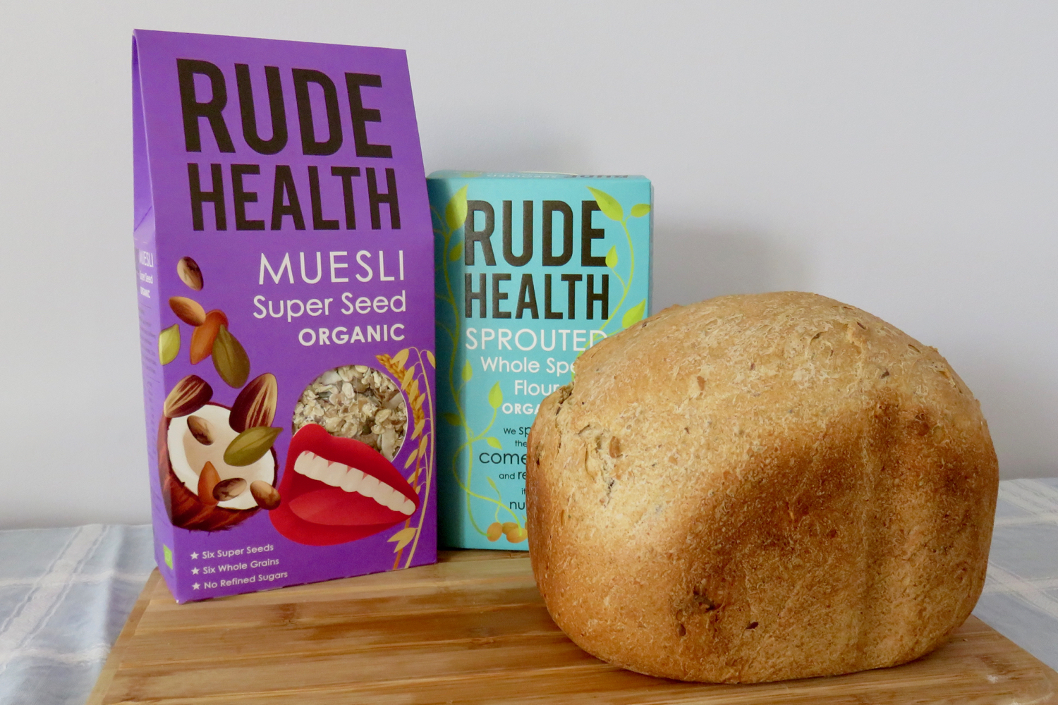Recipe Rude Health Super Seed Muesli Bread