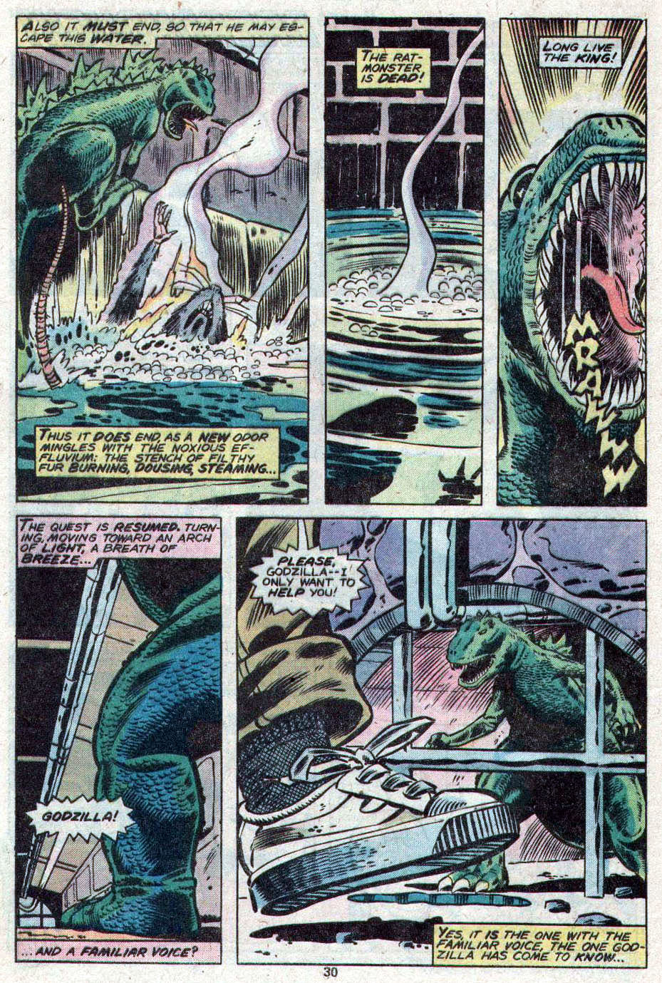 Read online Godzilla (1977) comic -  Issue #18 - 17