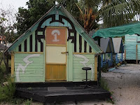 Beach huts - Pulau Besar